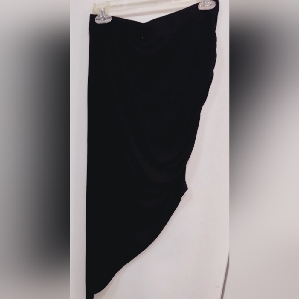 Free People Beach Black Women's Assymetrical Skirt
